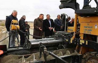 3 yılda 238 kilometre yol çalışması tamamlandı