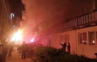 48 Gençlik taraftarlarından maç öncesi futbolculara...