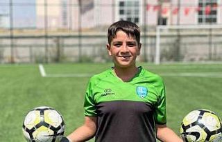 Ağrı U-14 futbol ligine Kaleci Kartal damga vurdu