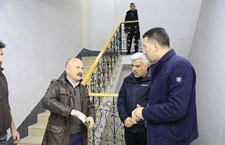 Ağrı Valisi Varol, polisevinde incelemelerde bulundu