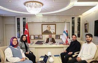 AİÇÜ Rektörü Prof. Dr. Karabulut kalite kulübü...