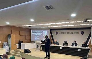 AK Parti Çorum İl Başkanı Yusuf Ahlatcı;