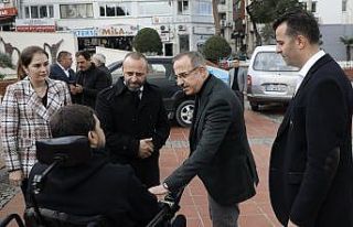 AK Parti İl Başkanı Sürekli, engellilerle buluştu