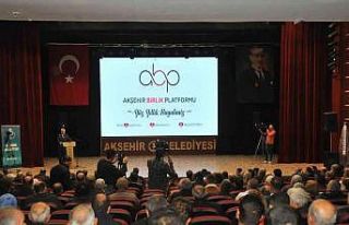 Akşehir’de hedef 100 bin nüfus