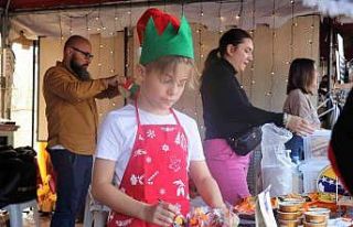 Alanya’da Uluslararası Yeni Yıl Pazarı yoğunluğu