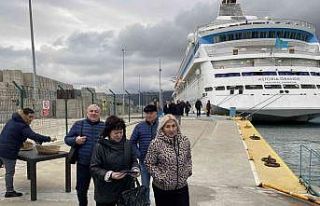 Amasra 9’uncu kez kruvaziyer ağırladı