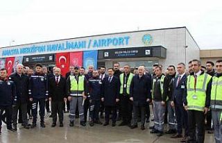 Amasya-Merzifon Havalimanı’na yeni terminal binası:...