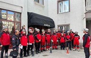 ANDA Yalova kurtarma ekibi akreditasyon sınavını...
