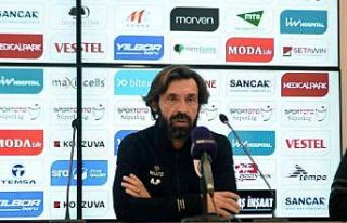 Andrea Pirlo: "Tek negatif durum, maalesef bu...