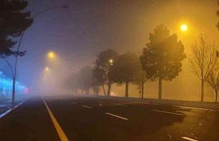 Ankara’da sis etkili oldu