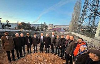 Arslan ve Kılıç, Sarıkamış Kütüphane İnşaatını...