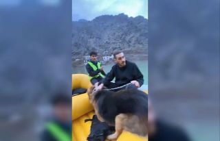 Artvin’de baraj sularının yükseldiği köyde...