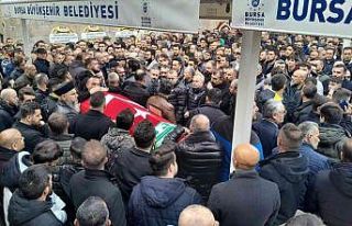 Ateş, Bursa’da son yolculuğuna uğurlandı