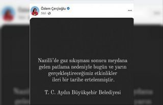 Aydın Büyükşehir tüm etkinlikleri iptal etti