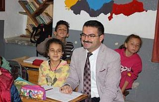 Aydın İlkokulu’nda tamir ve tadilat çalışmaları...