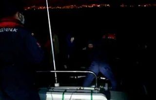 Aydın’da 9 düzensiz göçmen kurtarıldı