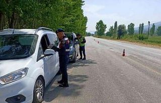 Aydın’da hatalı sürücüleri jandarma affetmedi