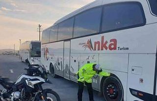 Aydın’da otobüsler tek tek kontrol edildi