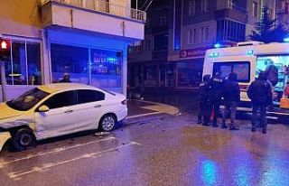 Bafra’da kaza: 2 yaralı