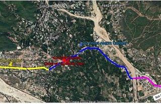 Bahtılı Kuruçay Köprüsü ve bağlantı yolları...