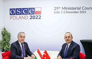 Bakan Çavuşoğlu, Tacikistan Dışişleri Bakanı...