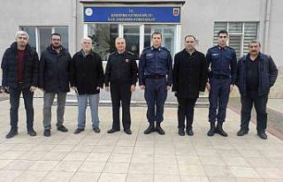 Balıkesir İl Jandarma Komutanı Bandırma basını...