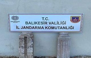 Balıkesir’de tarihi eser operasyonu