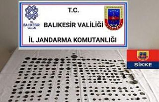 Balıkesir’de tarihi eser ve uyuşturucu operasyonu