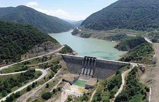 Bartın Kirazlıköprü Barajı sulamasında çalışmalar...