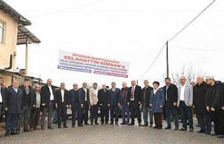 Başkan Gürkan Doğanşehir’de yürütülen çalışmaları...