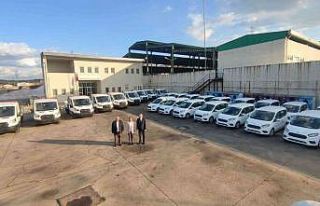 Başkan Hürriyet: "9 kamyonet ve 19 hafif ticari...