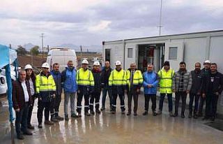 Başkan Kaplan, doğalgaz vanasını açtı