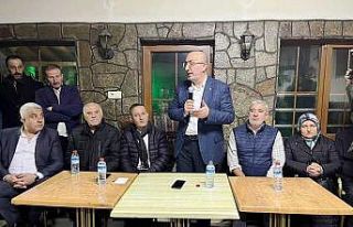 Başkan Önsay, Hisarcık Dereköy’de vatandaşlarla...