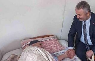 Başkan Topaloğlu’ndan hastalara moral