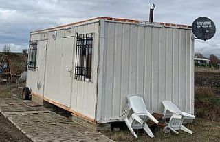 Başkasına ait konteyneri satmaya çalışan 2 kişi...