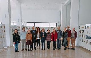 BAÜN’de Uluslararası Baskıresim Sergisi açıldı