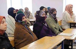 Bayburtlu kadınlar Köy Yaşam Merkezlerinde modern...