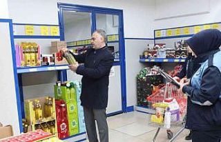 Belediyeden market denetimi