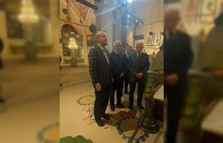 Bilal Erdoğan, Mevlana Hazretlerinin Türbesi’nde...