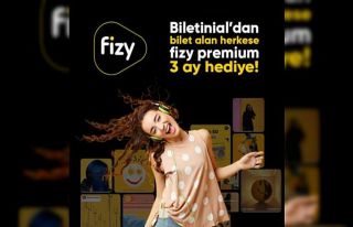 Biletinial’dan 3 aylık Fizy Premium üyeliği