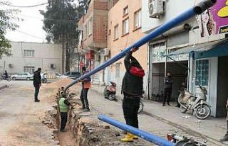 Birecik ilçesinin su sorunu çözülüyor