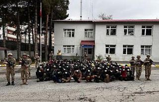 Bitlis’te 130 düzensiz göçmen yakalandı