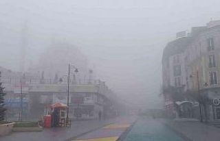 Bolu’da sis etkili oluyor