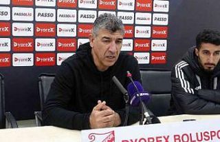 Boluspor-Erzurumspor FK maçının ardından