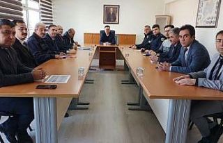 Bolvadin’de kış tedbirleri masaya yatırıldı