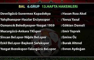 Bozokspor - Talasgücü maçının hakemi Evren Aydoğan