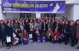 Bu çalıştay kadın kooperatiflerini güçlendirecek