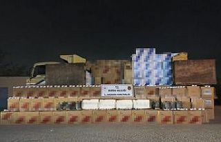 Bursa’da 1 milyon liralık kaçak tütün operasyonu