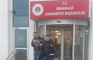 Bursa’da iki hırsızlık olayının zanlısı tutuklandı