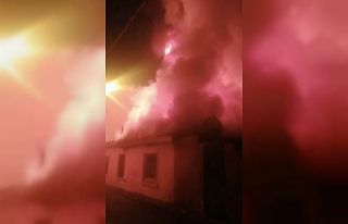 Bursa’da müstakil ev alev alev yandı